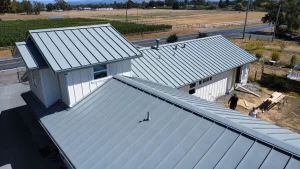 Metal Roof Replacement project finished in Santa Rosa