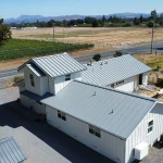 Residential metal roof replacement in Santa Rosa