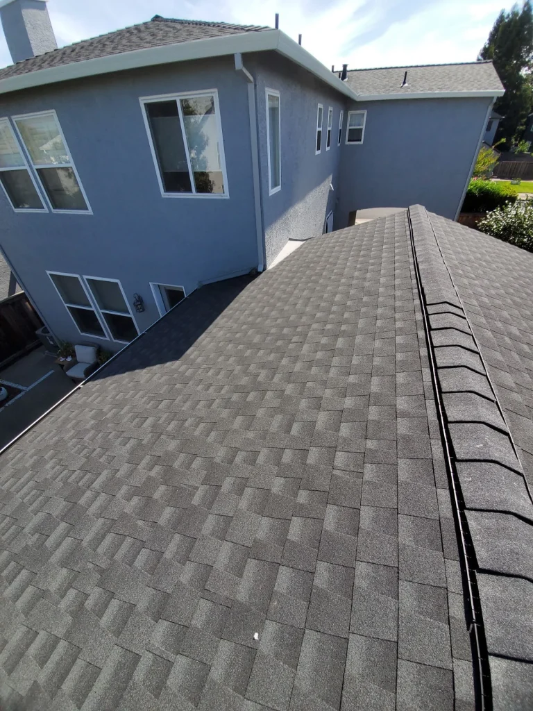 Shingle reroofing project in Windsor