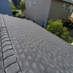 Finished reroofing project in Windsor